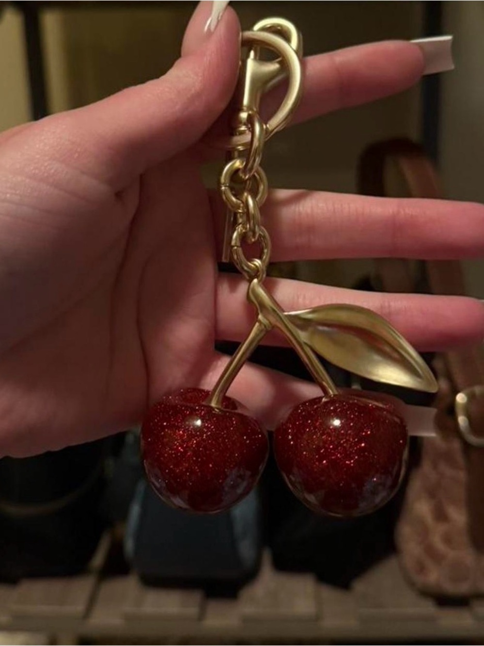 Coach Cherry Charm